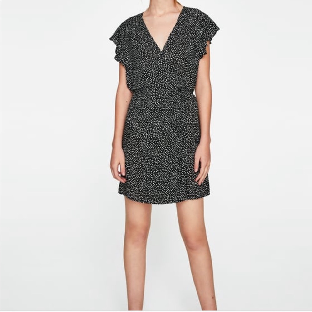 NWOT Zara Wrap Dress